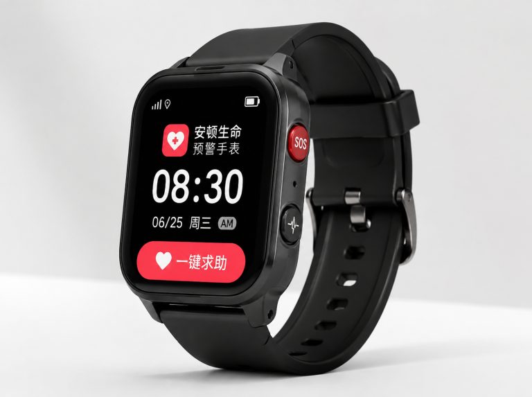 嫩江安顿AI脉诊健康监测手表